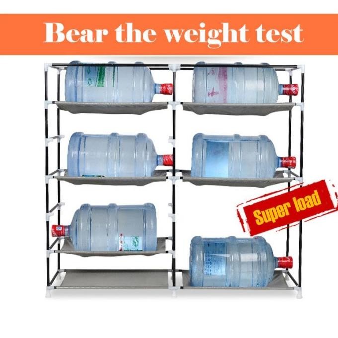 Rak Sepatu Lemari Susun Rakit Rangka Pipa Besi 10 Tingkat Termurah Berangkatyuk540