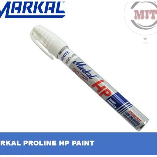 

Spidol Marking Permanen Markal Paint Marker Pro-Line Stainless - Putih