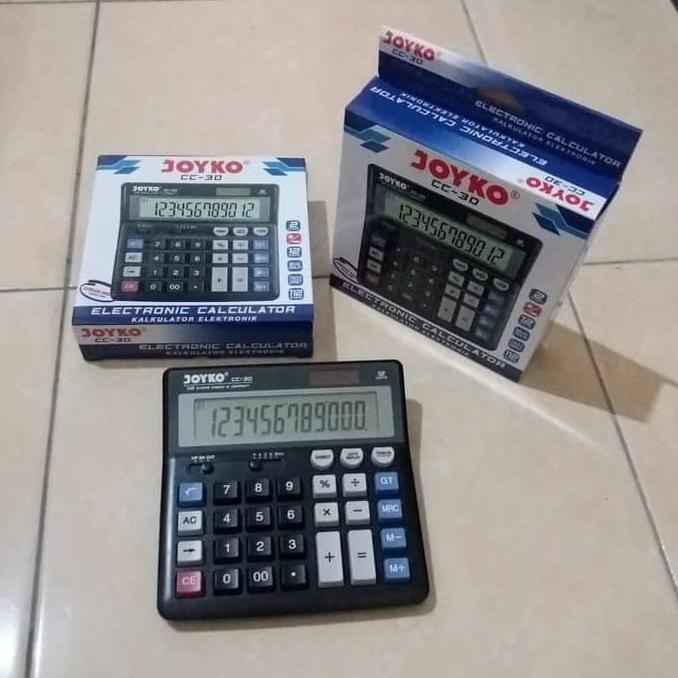 

WDM-2227 Kalkulator Joyko CC-30 12 Digit / Calculator 12 Digit Joyko CC-30 Viral