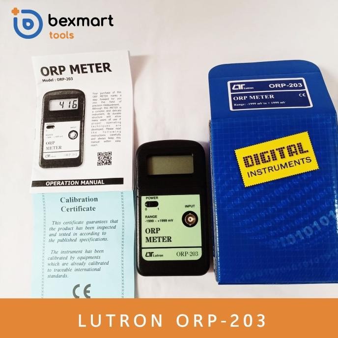 Diskon LUTRON ORP-203 ORP METER/ORP203/ORP 203 bex90 Murah