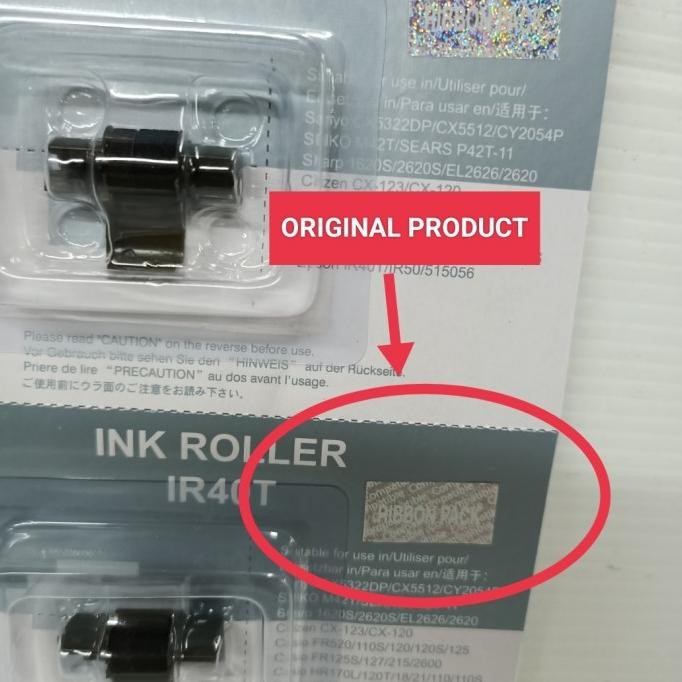 

nl-8 Tinta Calculator Casio HR 100 TM / RC , FR 2650 Ink Rol Termurah