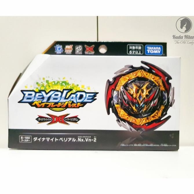 New | Jual Takara Tomy Beyblade Burst B-180 Booster Dynamite Belial