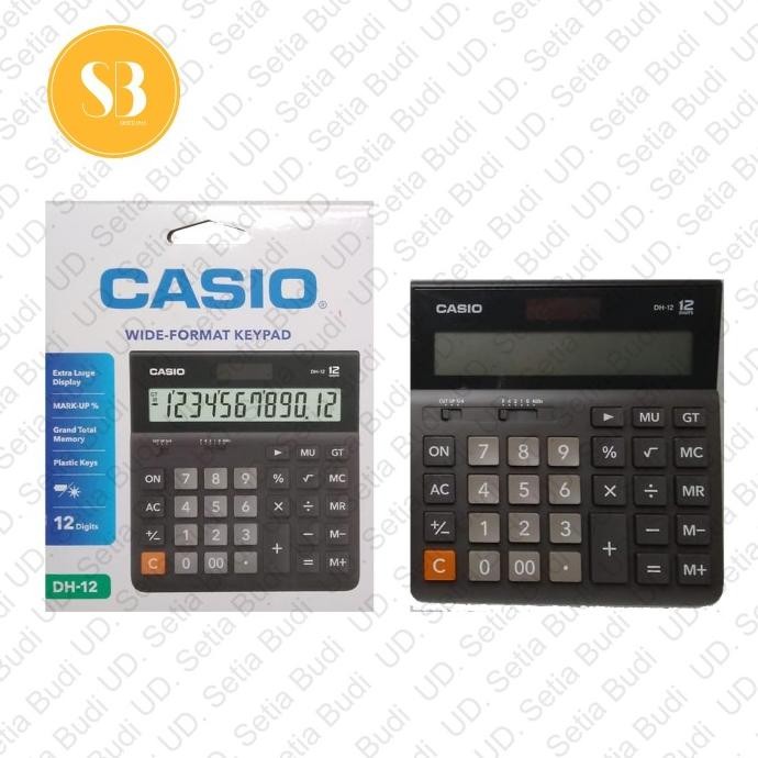 

dfg-88 Kalkulator Dekstop Casio DH-12 Asli dan Bergaransi DH12 Premium