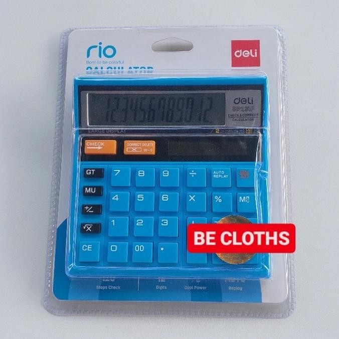 

er-87 Deli 39231 Kalkulator Check Correct 12 Digits Original