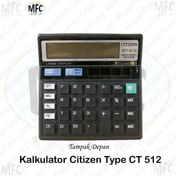 

VE29 KALKULATOR CITIZEN CT 512 12 DIGIT ANGKA BESAR Sale