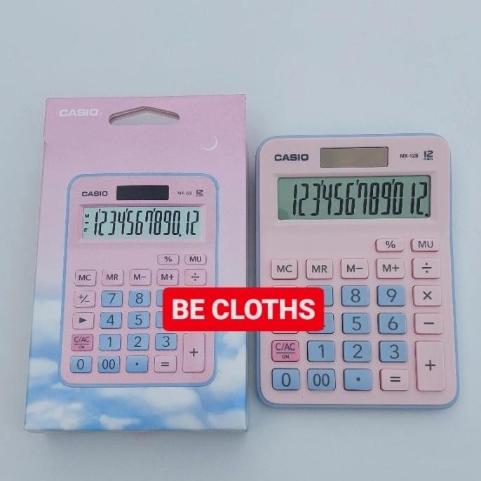 

MMA-1318 Casio Calculator MX-12B New Colour Kalkulator Desktop 12 digits MX12B Original