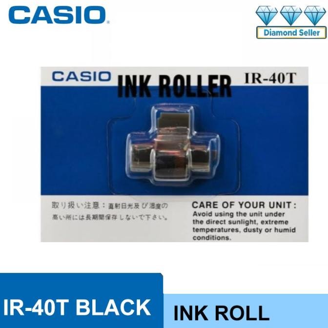 

rf-45 CASIO INK ROLLER IR 40T Black / Red for Struk Calculator Termurah