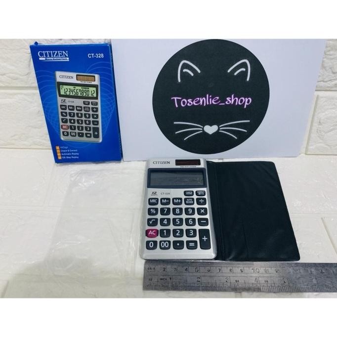 

JPF-1015 KALKULATOR CITIZEN CT 328 - CALCULATOR TYPE CT 328 Berkualitas