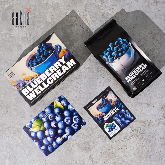 

Kopi Arabika Blueberry Well Cream CoffeeBeanArabica CoffeBijiBubuk