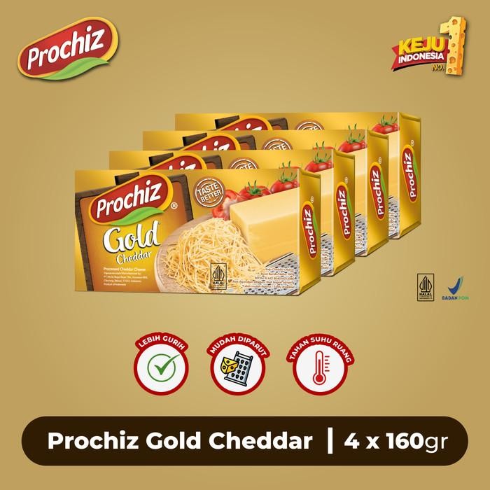

Keju PROCHIZ Gold 160 gr Paket 4 pcs Kualitas Terbaik