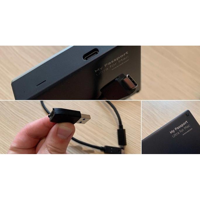 Wd My Passport Ultra Usb C Hd Hdd Hardisk Eksternal 1Tb 2Tb 4Tb Type C