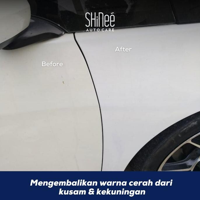 Poles Mobil Kusam Shinee Cleaner Wax| Pengkilap Body Motor Mobil Putih