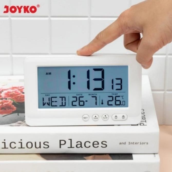 

Jam Beker Digital / Digital Alarm Clock Joyko ALCL-607D P19A