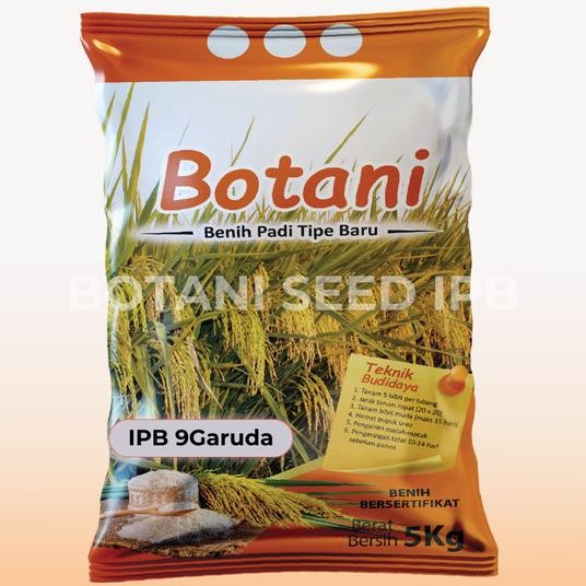 Benih Padi Ipb 9G 5Kg Botani Seed Ipb