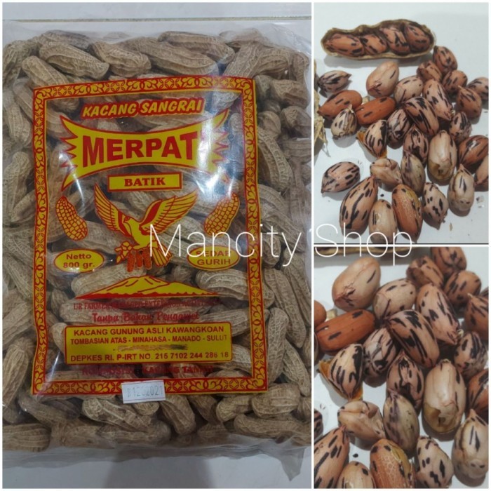 

TERBATAS Promo Kacang BATIK Sangrai Kawangkoan Ole-Ole Jajanan Asli Khas Manado