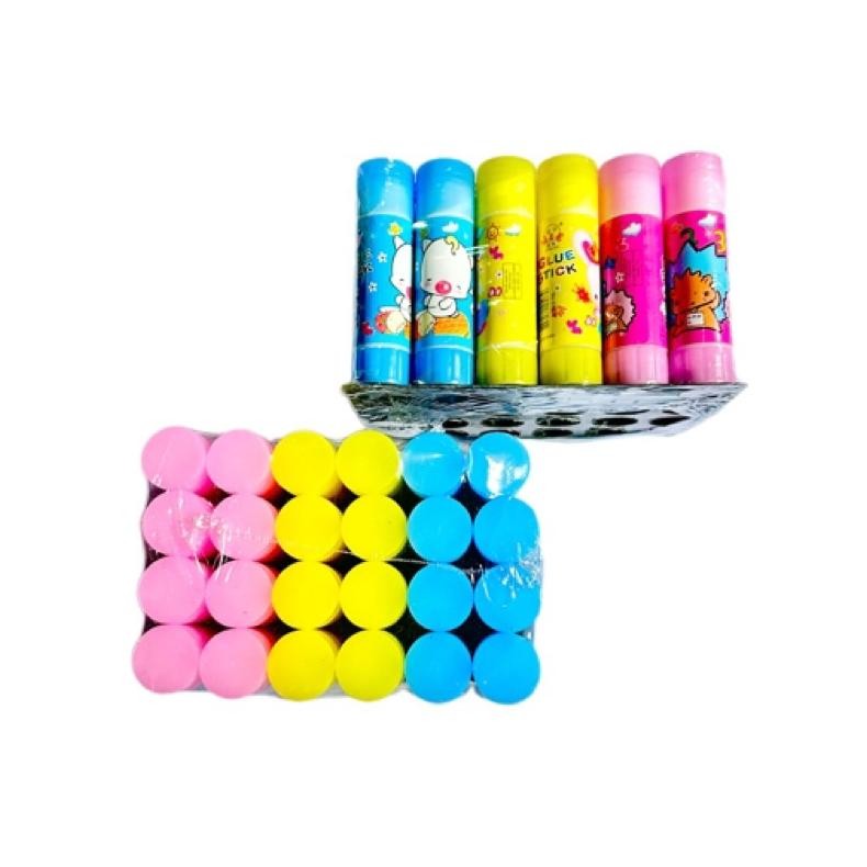 

READY (24 PCS) LEM STIK FANCY GLUE STICK BESAR 23GR BERKUALITAS