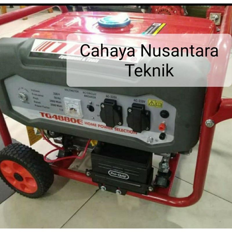 Genset 4 Tak Bensin 2800 Watt Tiger TG4880