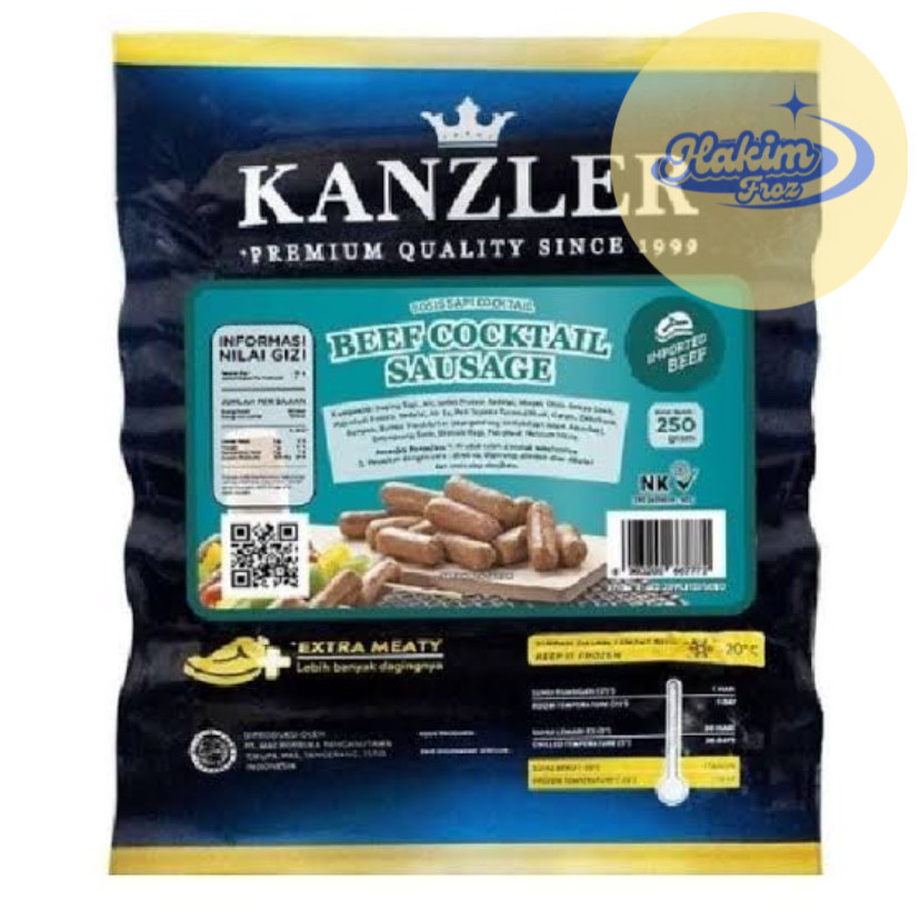 

KANZLER SOSIS BEEF COCKTAIL 250 GR