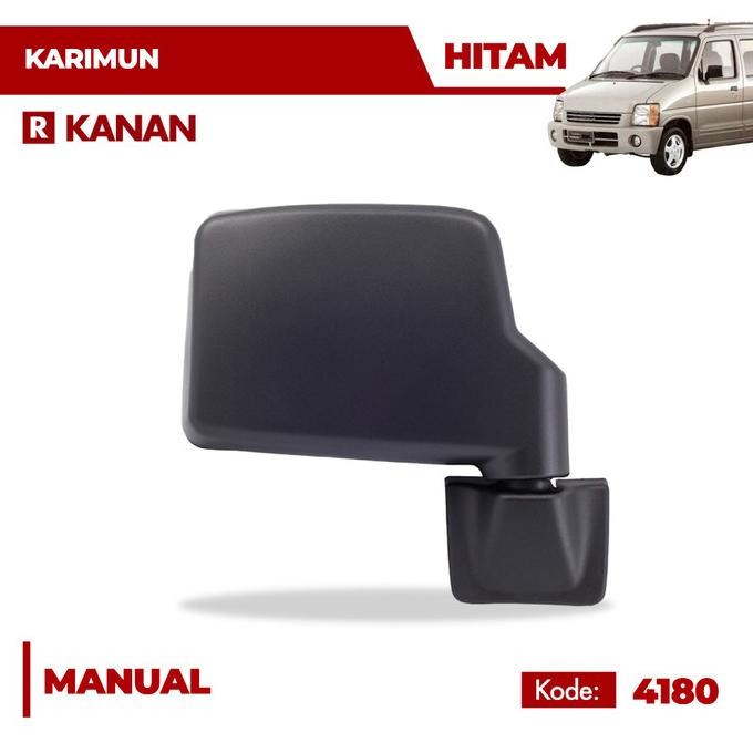 EMGI - Spion Mobil Karimun Kotak - Manual Hitam