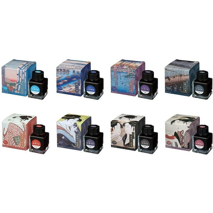 

TACCIA TFPI-WD42-10 Fountain Pen Ink, Hiroshige Utagawa Ruri Original