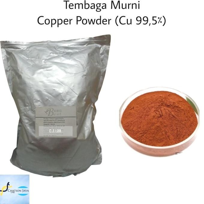 

Serbuk Tembaga Murni 99,5% - Cu Powder Pure 80 Gram