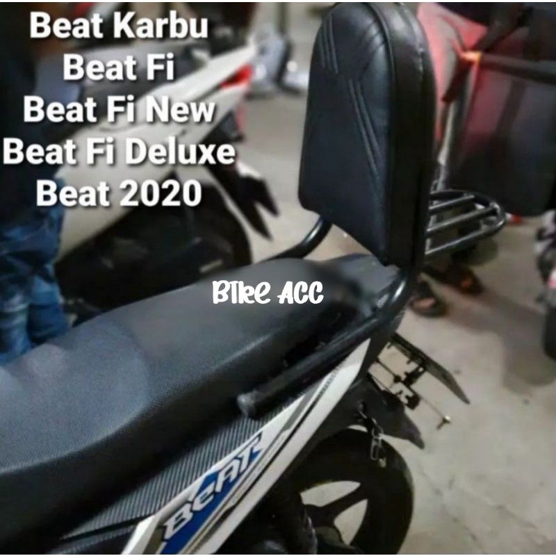 murah sandaran motor beat delux beat street beat fi beat karbu sandaran jok motor beat baru beat