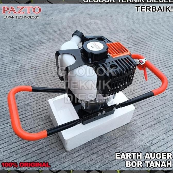 Mesin Bor Lubang Tanah Biopori Earth Auger Drill + Mata Original