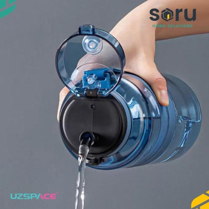 Uzspace 5032 Botol Minum Olahraga Besar 1.5 Liter Usa Tritan