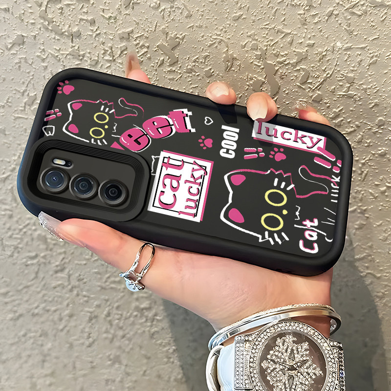 Casing Hp  Untuk OPPO A16 OPPO A16s OPPO A54s Case HP Kesing Casing penutup pelindung silikon Softca