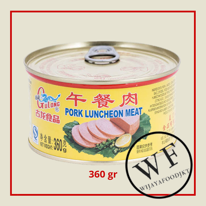 

Gulong Pork Luncheon Meat Kornet Daging Babi 397Gr