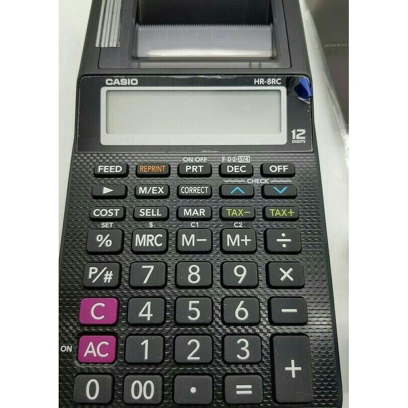 

Kalkulator Calculator Casio Hr-8Rc Hr8Rc Reprint Che Res