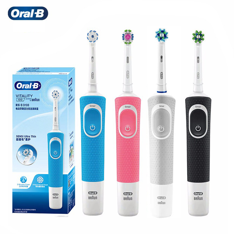 

Oral B Sikat Gigi Listrik D100 2D Orai B Sikat Gigi Dikenakan Biaya Rotasi 7,600 Kali Gigi Bersih Dalam Tahan Air Sikat Gigi Silang Perawatan Mulut Alat Perawatan Kesehatan Rongga |846CF9F1|