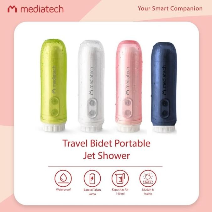 Mediatech Travel Bidet Electric / Jet Washer Portable