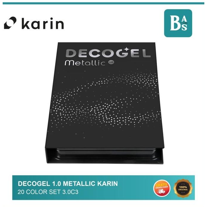 

HARGA DISC - DECOGEL 1.0 METALLIC KARIN 20 COLOR SET