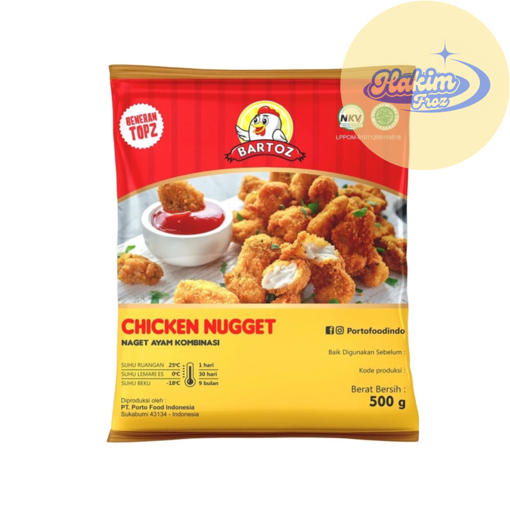 

BARTOZ CHICKEN NUGGET 500 GR