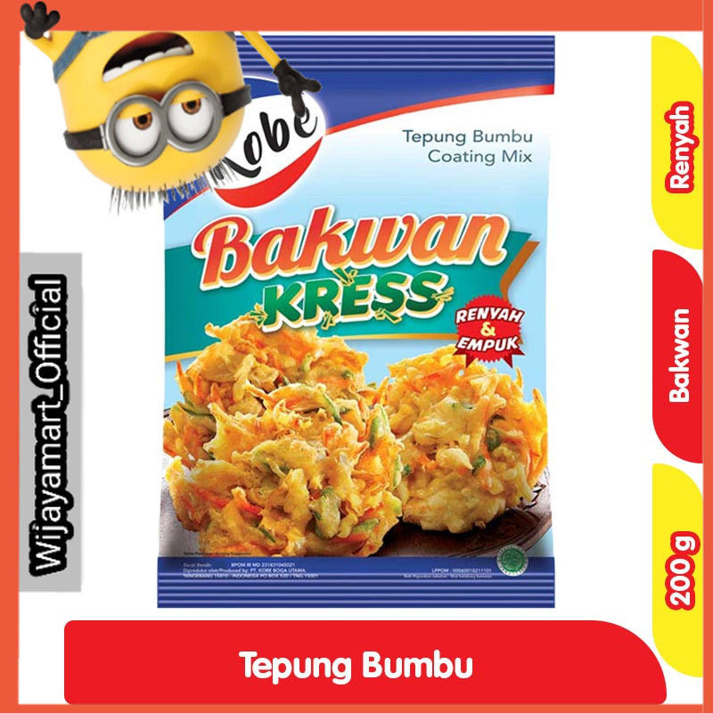 

Kobe Tepung Bumbu Bakwan Kress 200 g