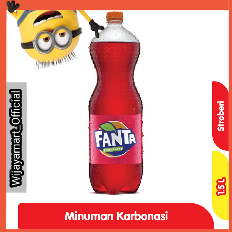 

Fanta Minuman Soda Rasa Stroberi Botol 1.5 L