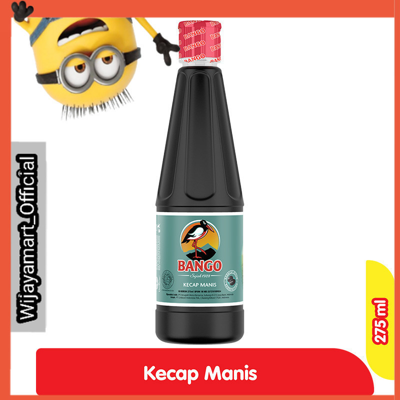 

Bango Kecap Manis Botol 275 ml