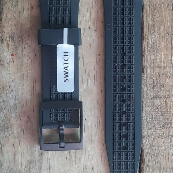 Strap Silikon / Tali Jam Tangan Swatch 21 Mm