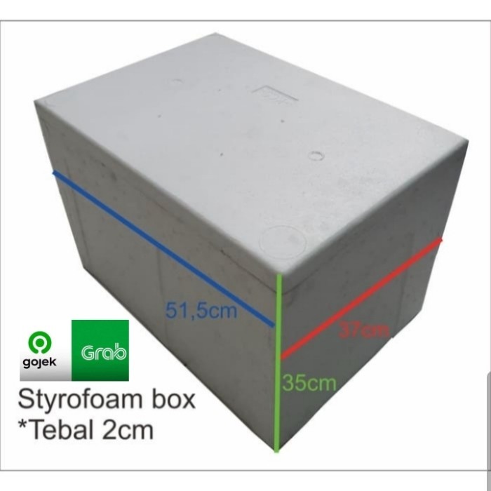 %%%%] styrofoam box / gabus box 51,5 x 37 x 35