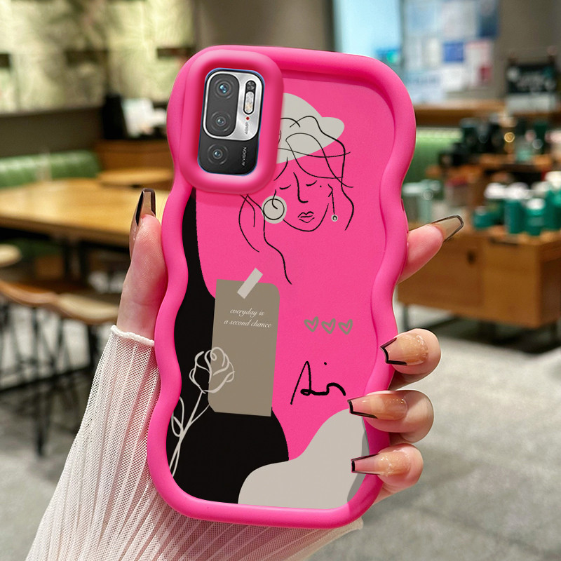 Casing Hp Untuk Xiaomi Redmi Note 10 Note 10s Note 11 SE POCO M5s Case Casing ponsel seluler Softcas