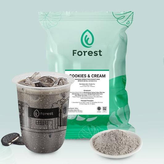 

Bubuk Numan Cookies And Cream Powder - Forest Bubble Drink