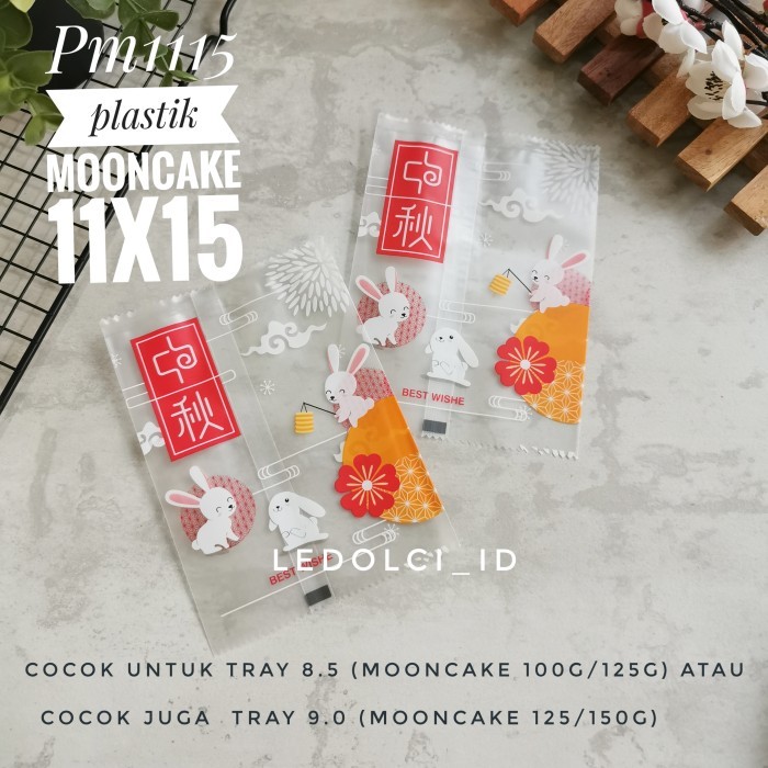 

populer] PLASTIK MOONCAKE 100 GR - 150 GR 11x15 CM - PM1115