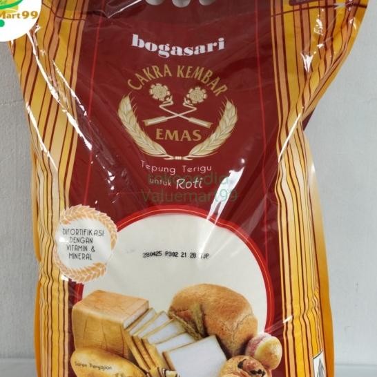

Tepung Cakra Kembar Emas 5Kg (Khusus Sameday/Instan)