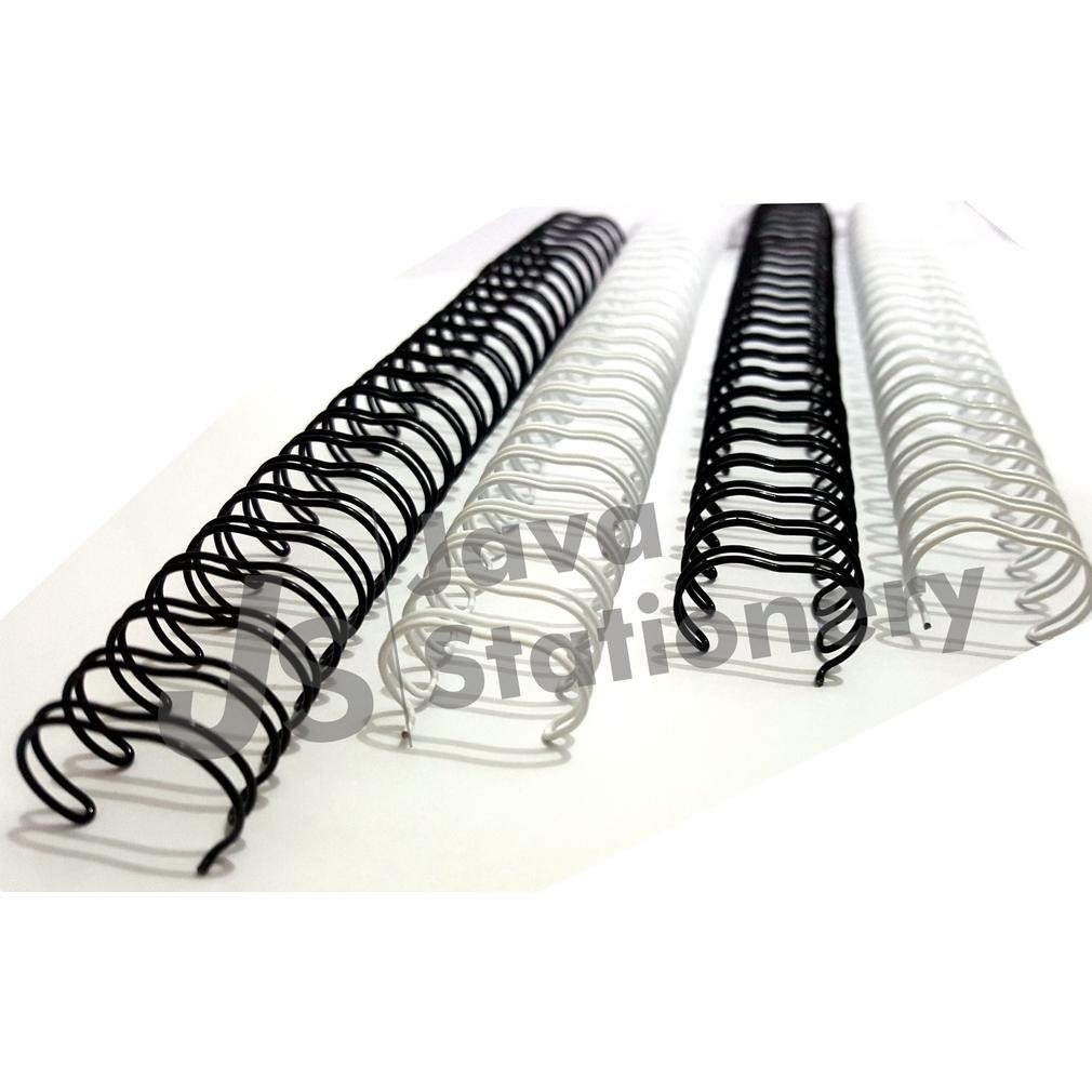 

TERMURAH Ring Kawat Spiral Jilid 7/16 A4 atau f4 3:1 35 atau 38 Lobang Paling_Murah Ae-24