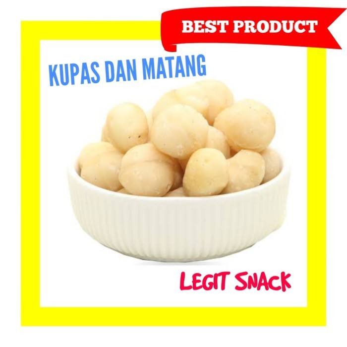 

FREE ONGKIR KACANG MACADAMIA KUPAS ROASTED 500 GRAM MACADAMIA PANGGANG ORIGINAL