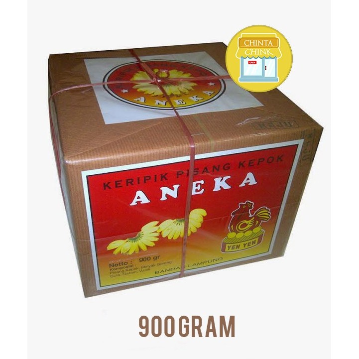 

PRODUK TERBATAS Keripik Pisang Coklat Aneka Yen-Yen Lampung Kemasan Box 900g