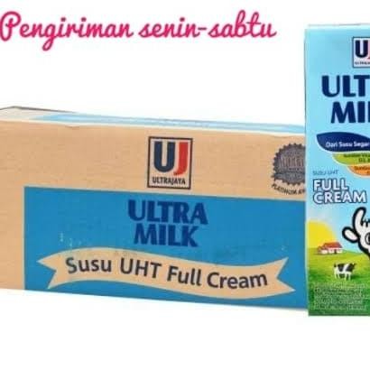 

Susu Ultra Full Cream 200Ml 1 Karton Isi 24Pcs