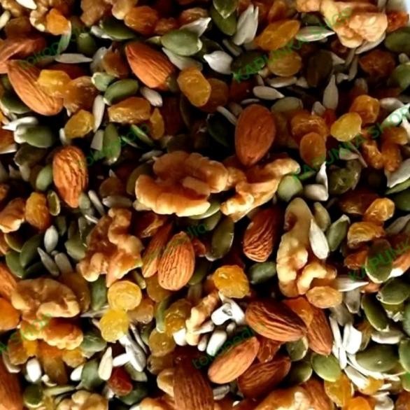 

Trailtrail X (Sunflower, Pumpkin Seeds, Almond, Raisin,Walnut 500Grm