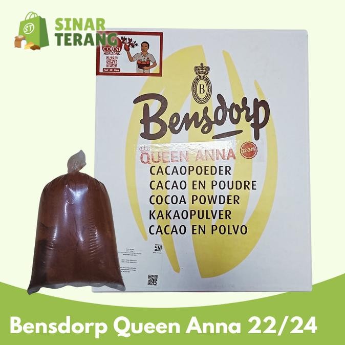 

Coklat bubuk BENSDORP 1 KG / PURE COCOA POWDER BENSDROP 1KG GROSIR